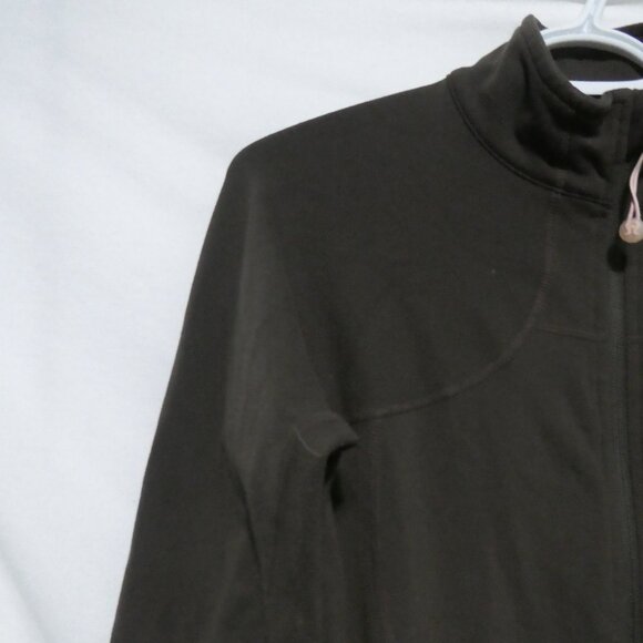 LULULEMON | medium | Brown Zip-Up Exercise - Fitness - Workout Jacket - Pockets - Picture 3 of 15